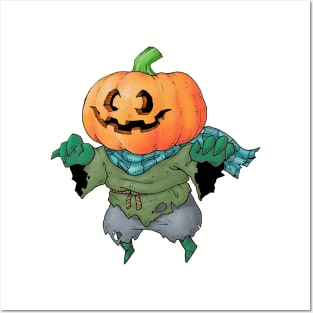 Pumpkin Boy Posters and Art